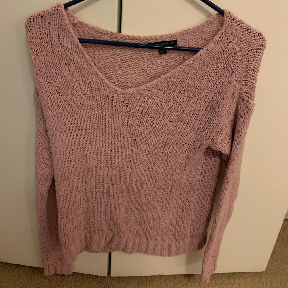 Pink American Eagle Outfitters Sweater